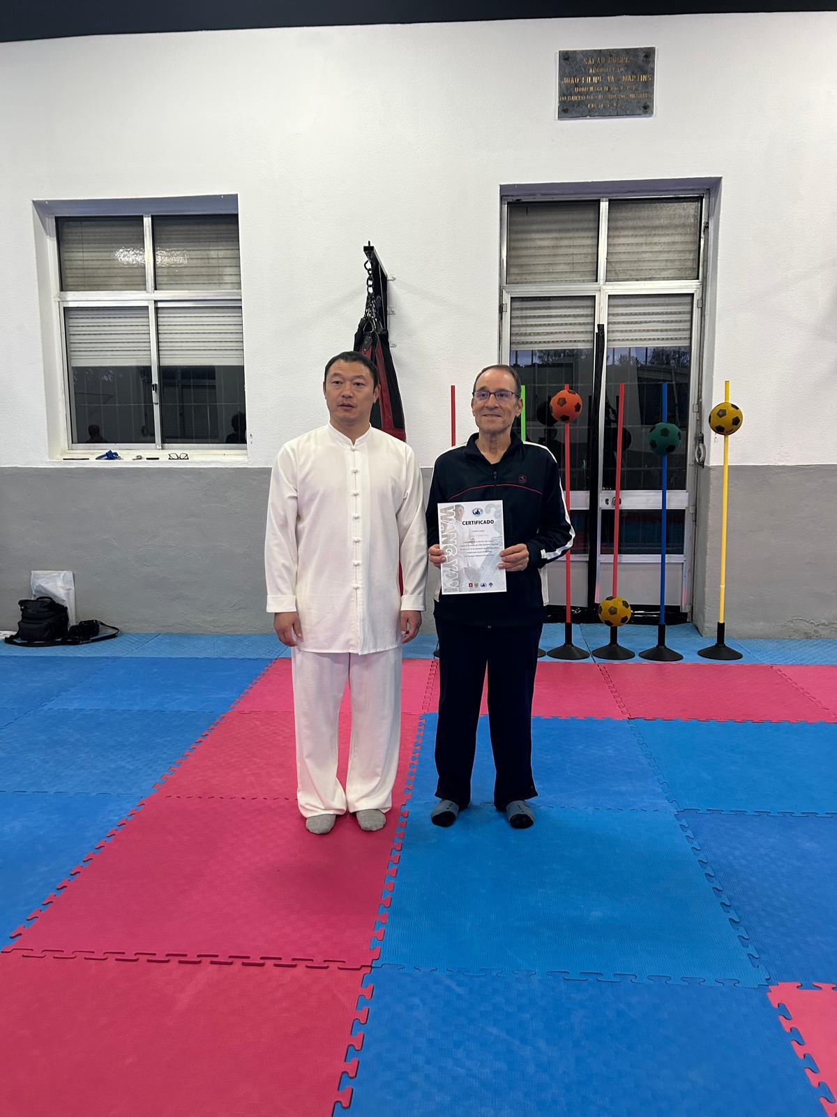 Prática de Tai Chi Chuan em contexto de formação