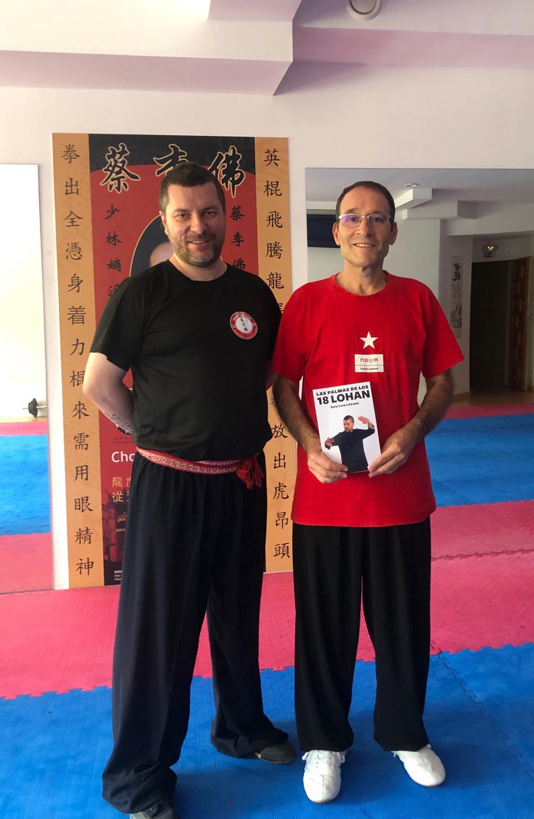 José Martins em formação de Tai Chi Chuan