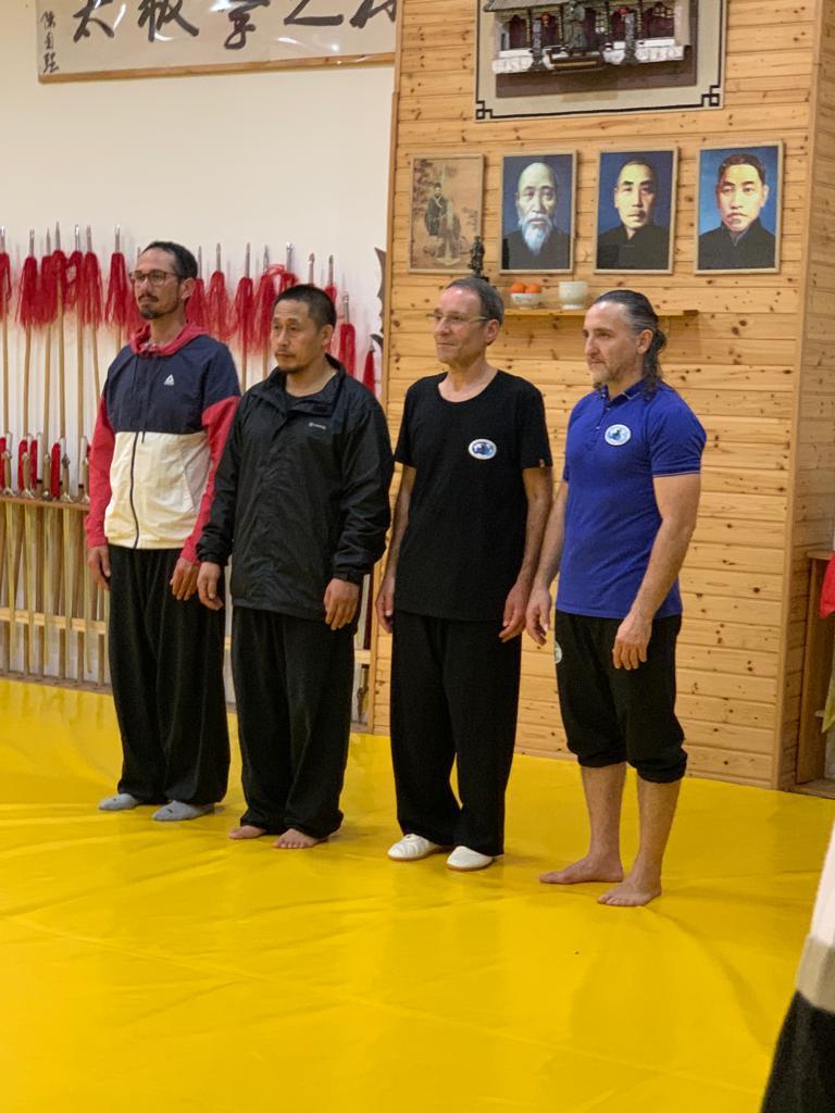 Momento de formação em Tai Chi Chuan